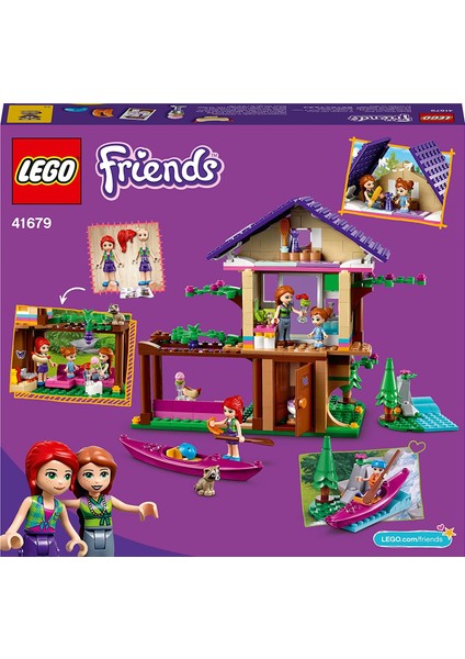 Friends Orman Evi 41679 - Doğayı Seven Yaratıcı Çocuklar için Ağaç Evli Orman Oyuncağı Yapım Seti (326 Parça)