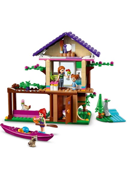 Friends Orman Evi 41679 - Doğayı Seven Yaratıcı Çocuklar için Ağaç Evli Orman Oyuncağı Yapım Seti (326 Parça)