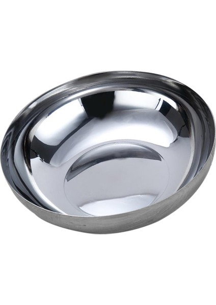 2 Adet Çocuklar Paslanmaz Çelik Tahıl Kase Çorbası Snack Kaseler Şehriye Kaseler 22 cm