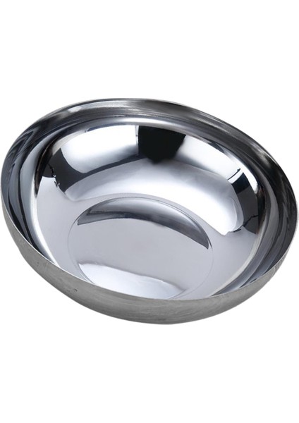 2 Adet Çocuklar Paslanmaz Çelik Tahıl Kase Çorbası Snack Kaseler Şehriye Kaseler 22 cm