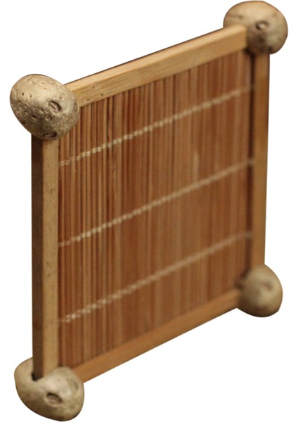 2 Adet Bambu Ahşap Çay Kupası Mat Coaster Mutfak Kupası Kase Tutucu Çaydanlık Mat fiyatları