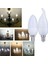 CT-4084 8W Buji LED Ampul Kıvrık 6400K Beyaz E14 3