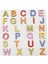 Wooden Toys Ahşap Eğitici Oyuncak Renkli Kabartmalı Harfler HMH-116 + Renkli Kabartmalı Sayılar HMH-123 2