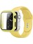 Apple Watch Uyumlu 40 mm Kordon Kayış 360 Komple Çerçeve Korumalı 2 In 1 Silikon 1