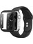 Apple Watch Uyumlu 42 mm Kordon Kayış 360 Komple Çerçeve Korumalı 2 In 1 Silikon 1