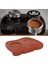 Espresso Mat Kahve Sabotaj Anti-Kaymaz Tamping Tutucu Pedi Silikon Mat Kahverengi 5