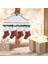 Dekorasyon Kişiselleştirilmiş Çevresel Olarak Reçine Noel Çorap Tatil Için 4 Adet 3