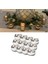12 Adet Adil Mumluk Centerpiece Kase Tealight Sahipleri Ev Dekorasyon Mavi 5