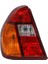 Clio 2 98-02 Sol Stop Kırmızı-Sarı 7700433751 1