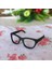 1/6 Sevimli Bebek Gözlük Abs Plastik Gözlük Moda Hediye Lensless Çocuk Oyuncakları Kırmızı 3