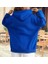 Kapüşonlu Californıa Göğüs Baskılı Şardonlu Pamuk Dokuma Oversize Kadın Sweatshirt 2