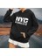 Brooklyn Göğüs Baskılı Kapüşonlu Kalın Tam Kışlık Oversize Yeni Stil Kadın Sweatshirt 3