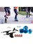 Alaşım 7 '' Kaykay Kamyon Köprü Rulmanlar Longboard Tekerlekler Rulo Anahtarı Temizle Mavi (Yurt Dışından) 3