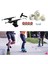 Alaşım 7 '' Kaykay Kamyon Köprü Rulmanlar Longboard Tekerlekler Rulo Anahtarı Beyaz (Yurt Dışından) 4
