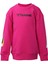 921386-2097 Bisiklet Yaka Regular Fit Baskılı Pembe Kız Çocuk Sweatshirt 1