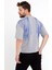 Polo State Erkek Oversize Baskılı T-Shirt Gri 1