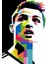 Cr7 Sayılarla Boyama Seti 40X50 cm Tuvale Gerili 1