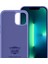 Buff Apple iPhone 13 Pro Max Rubber S Kılıf Lily Lila 4