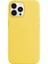 Buff Apple iPhone 13 Pro Max Rubber S Kılıf Yellow Sarı 2