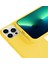 Buff Apple iPhone 13 Pro Max Rubber S Kılıf Yellow Sarı 3