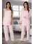 2301 Kolsuz Lohusa Pijama Sabahlık Takım 1