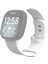 puluz Fitbit Versa 3 / Silikon Kordonlu Saat Kayışı Beyaz (Yurt Dışından) 1