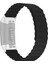 puluz Fitbit Charge 3/4 Silikon Manyetik Kordonlu Saat Kayışı Siyah (Yurt Dışından) 1
