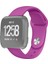 Puluz Fitbit Versa 2 / Puluz Fitbit Versa / Puluz Fitbit Versa Lite Silikon Saat Kayışı Mor (Yurt Dışından) 1