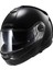 FF325 Strobe Parlak Siyah Çeneden Açılır Kask 1