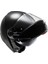 FF325 Strobe Parlak Siyah Çeneden Açılır Kask 3