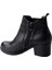 Orto Pedik Comfort Hakiki Deri 5 cm Topuklu Bayan Bot 3