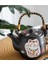 Şanslı Kedi Çay Seti Japon Tarzı El Boyalı Yaratıcı Seramik Ev Hediye Kutusu 1 Pot + 4 Fincan Kung Fu Çay Seti Için Set | Teaware Setleri (Yurt Dışından) 4