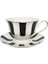 860 ml Çay Seti Çaydanlıklar Kemik Porselen Dalga Noktası Şerit El Boyalı Altın Pot Yaratıcı Cezve Basit Su Isıtıcısı | Teaware Setleri (Yurt Dışından) 4