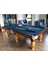8 Ft Yün Karışımı Bilardo Havuzu Masa Örtüsü Snooker Masa Aksesuarı Mavi Keçe 2
