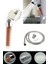 Tasarruflu ve Arıtmalı Duş Başlığı Tazyikli Banyo Hortum Askı Aparatı Komple Set 1