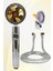 Pervaneli Gold Jet Duş Başlığı Duş Hortumu ve Vantuzlu Mafsal Set 1