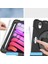 Apple iPad Mini 2021 (6.nesil) Defender Tablet Kılıfı Silikon Tank Askılı Standlı Tam Uyumlu 3