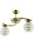 Goldi̇na Modern Plofonyer Gold Kasa Si̇mli̇ Camlı Iki̇li̇ Avi̇ze 1