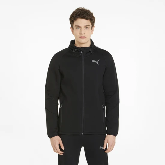 Puma Evostripe Erkek  Fermuarlı Sweatshirt