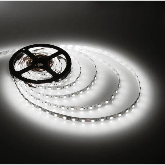 Cata 10 Çipli Şerit LED Işık Aydınlatma Beyaz Işık 5 m Iç Mekan