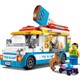 LEGO® City Dondurma Arabası 60253 - Araçları Seven Çocuklar için Yaratıcı Oyuncak Yapım Seti (200 Parça)