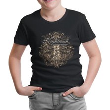 Lordd T-Shirt Lorddd T-Shirt T-Shirt Nightwish - Endless Forms Most Beautiful Siyah Çocuk Tshirt