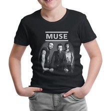 Lordd T-Shirt Lorddd T-Shirt T-Shirt Muse - All Siyah Çocuk Tshirt