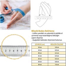 Ferizz  Ferizz 22 Ayar Altın Kaplama Noktalı Bilezik 2 cm Kalınlık