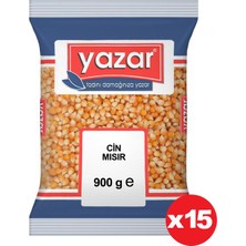 Yazar Patlatmalık Cin Mısır 900  gr. x 15