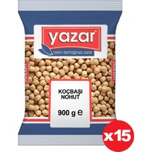 Yazar Koçbaşı Nohut 900  gr. x 15'li