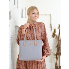 Just Polo Kadın Just Polo Gofraj Baskılı Vegan El ve Omuz Çantası