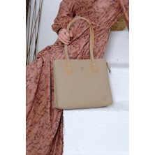 Just Polo Kadın Just Polo Gofraj Baskılı Vegan El ve Omuz Çantası