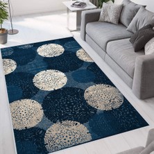 Rovigo Home Dijital Baskı Yıkanabilir Kaymaz Taban Salon Halısı Rvg1657