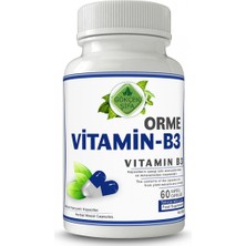 Gökçek Şifa Orme Vitamin-B3 Kapsül 60 Kapsül X1000MG